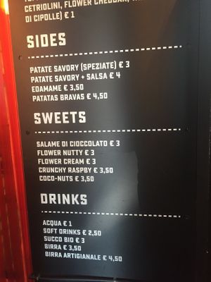 Sides  at Flower Burger - Viale Vittorio Veneto in Milan