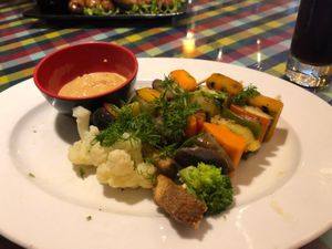 Vegan skewers  at Cuisine Viet & Lantern Lounge  in Hanoi