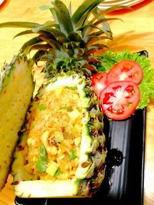 Curry pineapple rice at Cuisine Viet & Lantern Lounge  in Hanoi