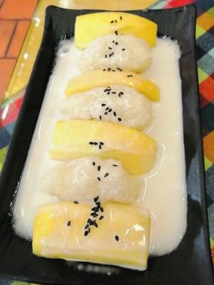 Sticky mango rice at Cuisine Viet & Lantern Lounge  in Hanoi