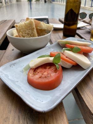 Caprese  at BuenaVida Vegan in Tenerife