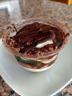 Tiramisú 😍💚 at BuenaVida Vegan in Tenerife