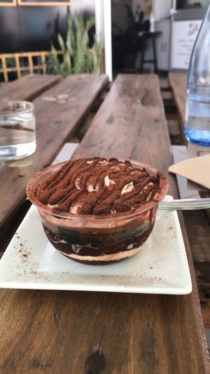 Tiramisu   at BuenaVida Vegan in Tenerife