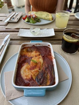 Parmigiana  at BuenaVida Vegan in Tenerife