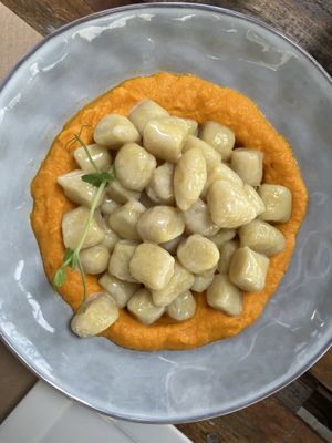 Gnocchi   at BuenaVida Vegan in Tenerife
