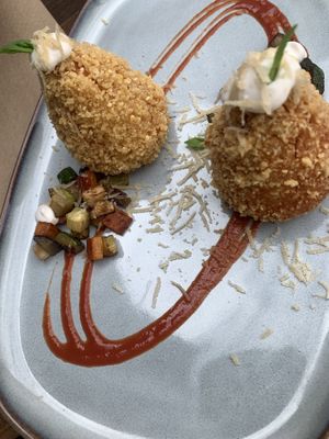 Aranchini  at BuenaVida Vegan in Tenerife