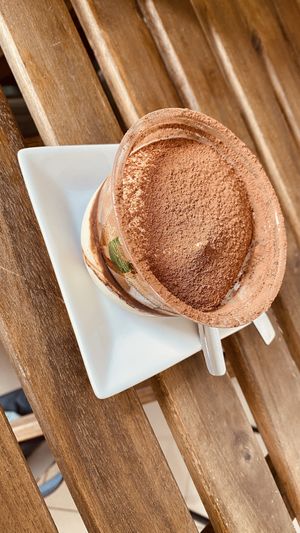 Tiramisu.  at BuenaVida Vegan in Tenerife