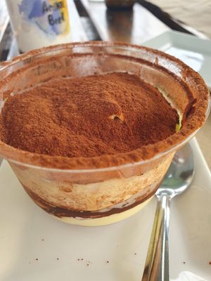Tiramisú at BuenaVida Vegan in Tenerife