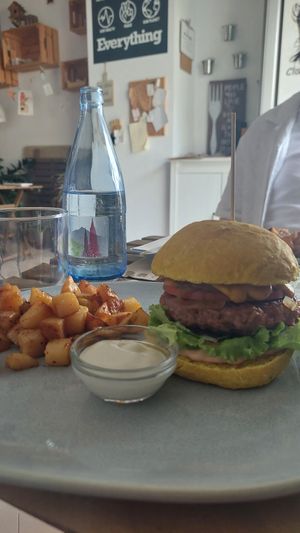 Bacon special at BuenaVida Vegan in Tenerife