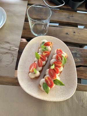 Focaccia  at BuenaVida Vegan in Tenerife