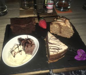 cakes & ice cream!  at BuenaVida Vegan in Tenerife