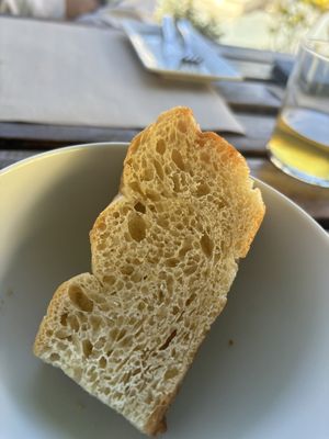 You get free bread with humus, we had 4 pieces   at BuenaVida Vegan in Tenerife