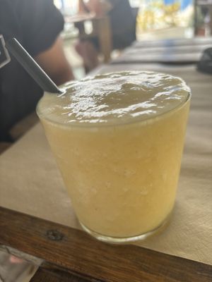 Banana and coconut smoothie   at BuenaVida Vegan in Tenerife