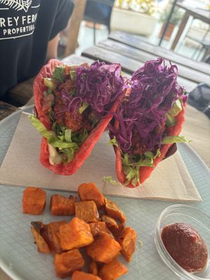 Tacos   at BuenaVida Vegan in Tenerife