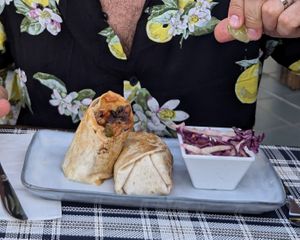 Dissapointing burrito at BuenaVida Vegan in Tenerife