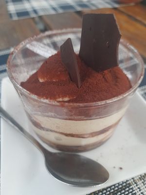 Tiramisù at BuenaVida Vegan in Tenerife