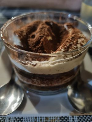 Tiramisu at BuenaVida Vegan in Tenerife