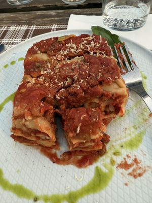 Lasagna   at BuenaVida Vegan in Tenerife