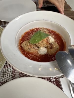 Meatballs  at BuenaVida Vegan in Tenerife