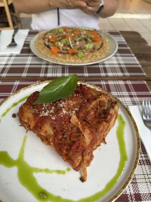 Lasagne  at BuenaVida Vegan in Tenerife