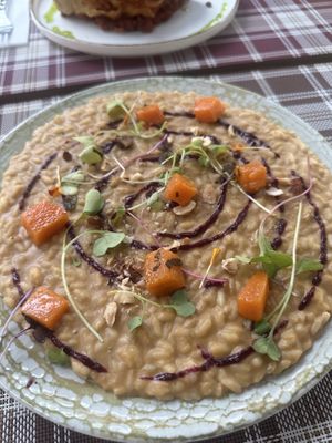 Kürbis Risotto  at BuenaVida Vegan in Tenerife