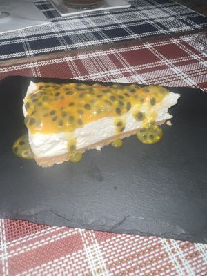 Cheesecake   at BuenaVida Vegan in Tenerife