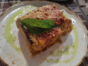 January 2026 - Lasagna at BuenaVida Vegan in Tenerife