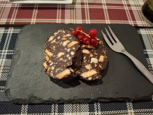 January 2026 - Chocolate Salame at BuenaVida Vegan in Tenerife