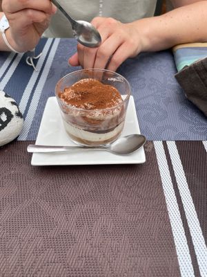 tiramisu at BuenaVida Vegan in Tenerife