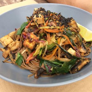 Vietnamese Noodles at BuenaVida Vegan in Tenerife