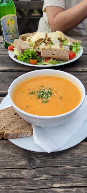  at Berggaststatte Papststein in Gohrisch