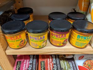 Good spreads at Sunrise Organics in Bournemouth