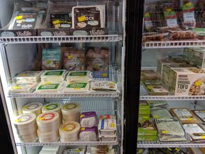 chilled section at Sunrise Organics in Bournemouth