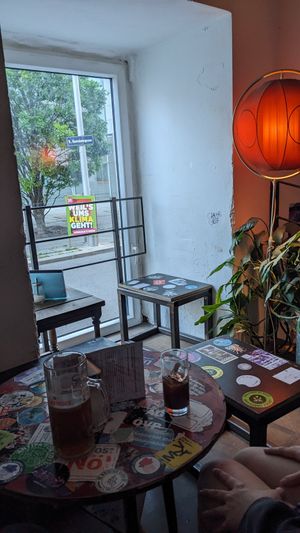  at Cafe Gagarin in Vienna