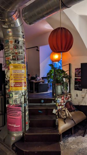  at Cafe Gagarin in Vienna