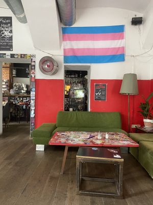   at Cafe Gagarin in Vienna