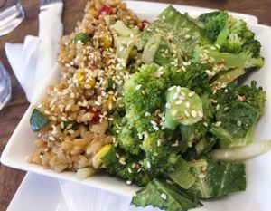Salads at The Dharma Hub in Frankston