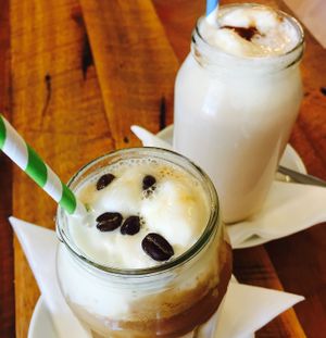 Iced coffee & iced chocolate  at The Dharma Hub in Frankston