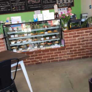 Amazing range of delicious looking raw cakes at Raw & More in Semaphore