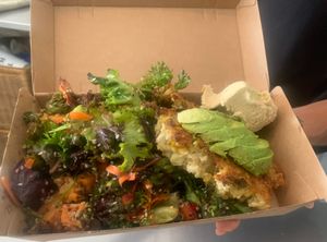 delicious takeaway at Raw & More in Semaphore