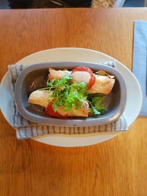 enchiladas  at 8ablish in Tokyo