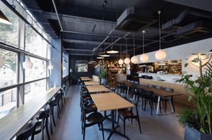 Nice atmosphere and stylish interior coordinating. at 8ablish in Tokyo