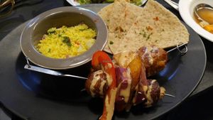 lunch meal at 8ablish in Tokyo