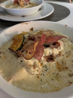 Penne gratin at 8ablish in Tokyo