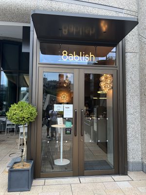 Side rooftop entrance   at 8ablish in Tokyo