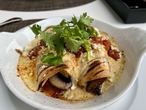 Best vegan enchiladas   at 8ablish in Tokyo