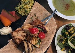 Souvlaki - Tzatziki was good at 8ablish in Tokyo