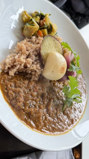 vegan curry   at 8ablish in Tokyo