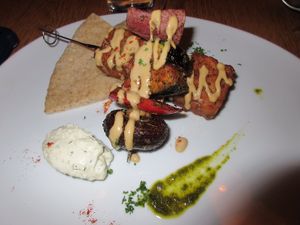 Souvlaki  at 8ablish in Tokyo