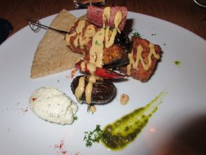 Souvlaki  at 8ablish in Tokyo